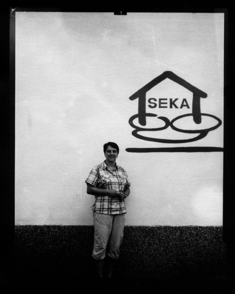 © Pierre Adrien Brazzini - Image from the Women on the front line photography project