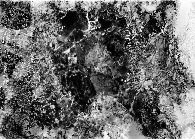 © Andrea Gallo - #analog #ddr #film #orwo #np27 #abstract #silverhalide #emulsion #decay #b/w #time