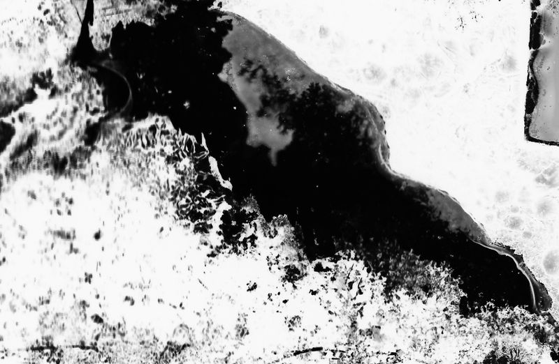 © Andrea Gallo - #analog #ddr #film #orwo #np27 #abstract #silverhalide #emulsion #decay #b/w #time