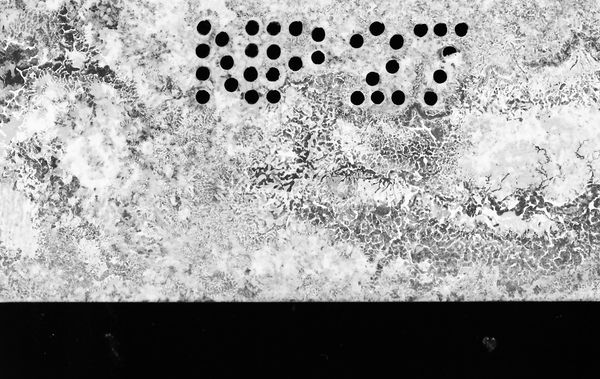 © Andrea Gallo - #analog #ddr #film #orwo #np27 #abstract #silverhalide #emulsion #decay #b/w #time