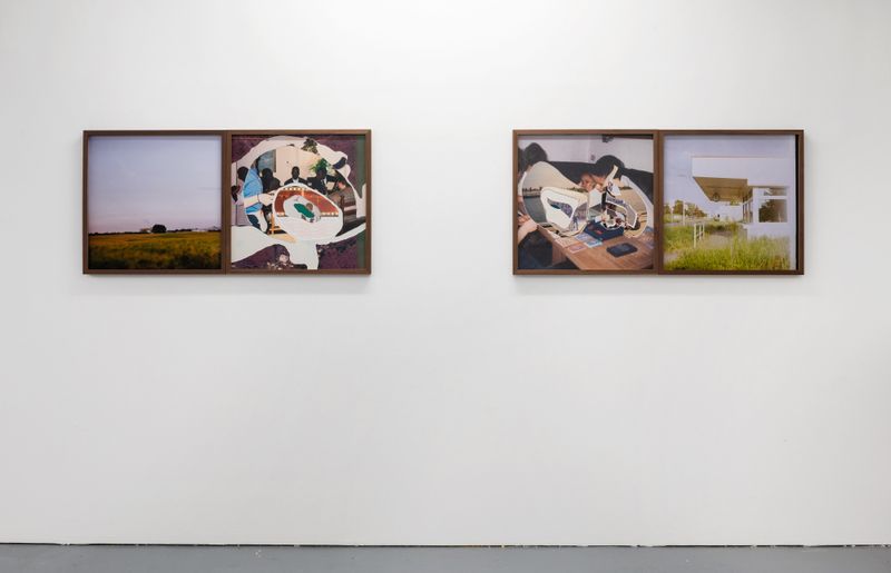 © Verdiana Albano - Inkjet prints and 3D-Passepartout-Collages, different LVLs, 60x60cm