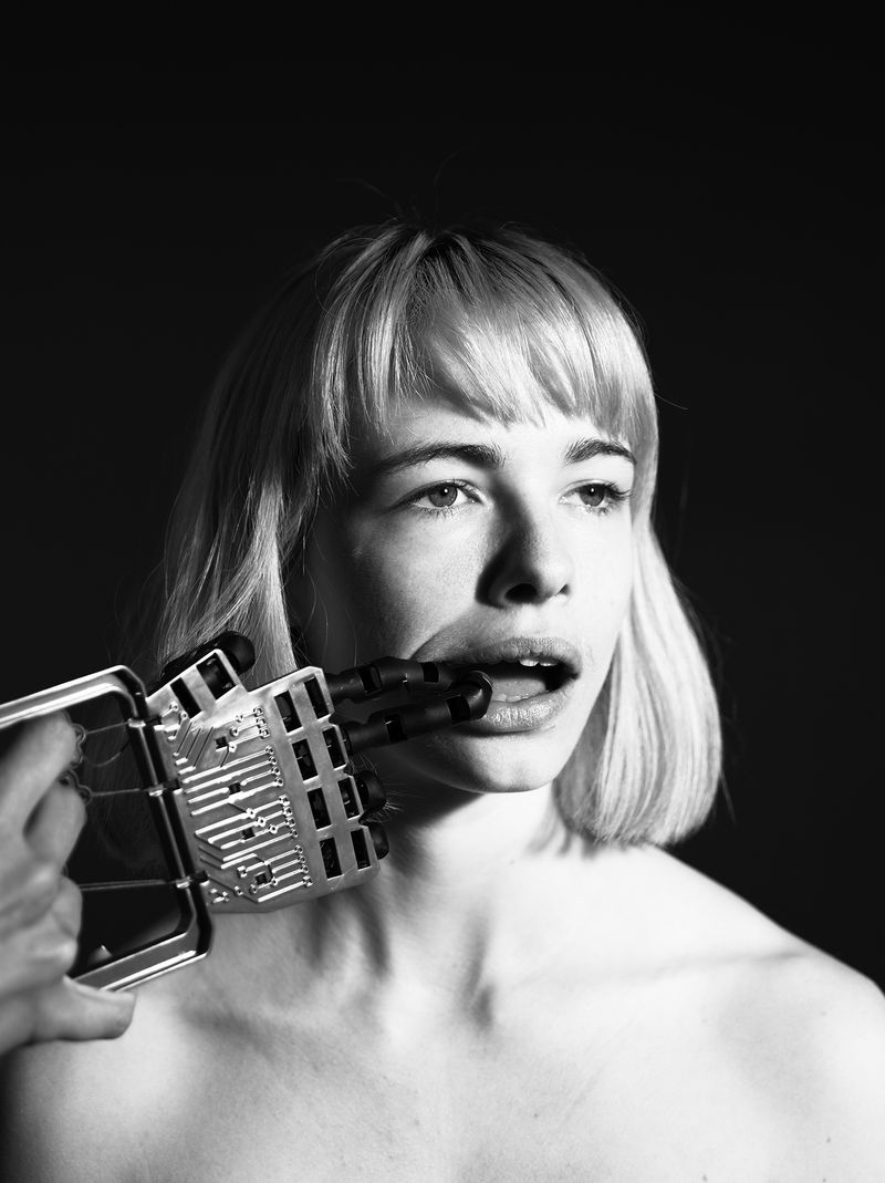© Pauline Batista - The Algorithm Will See You Now III Silver gelatin print mounted on di-bond 90 x 120 cm