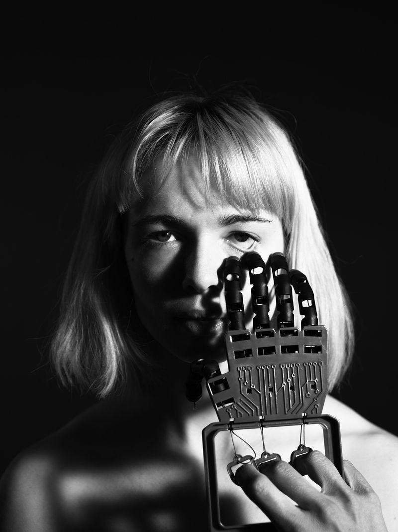 © Pauline Batista - The Algorithm Will See You Now II Silver gelatin print mounted on di-bond 90 x 120 cm