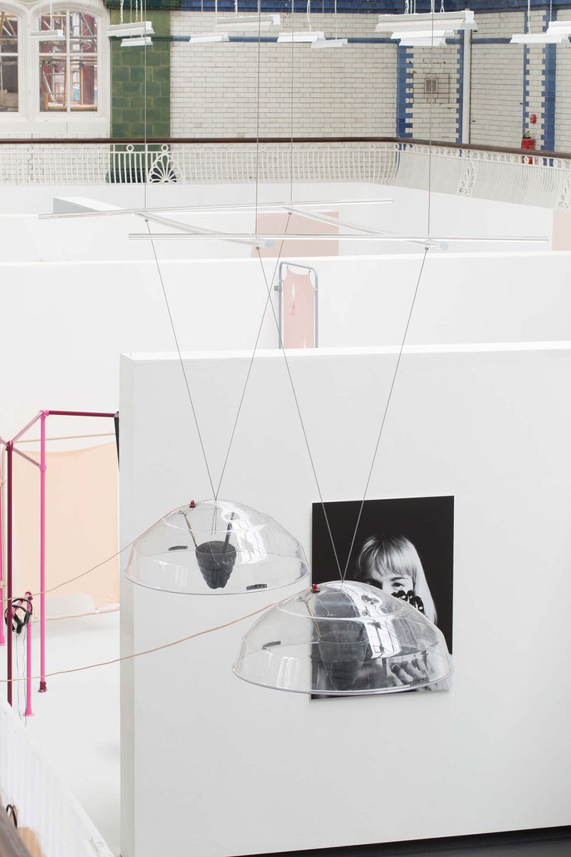 © Pauline Batista - Installation shot The Algorithm Will See You Now @ Goldsmiths MFA Degree Show