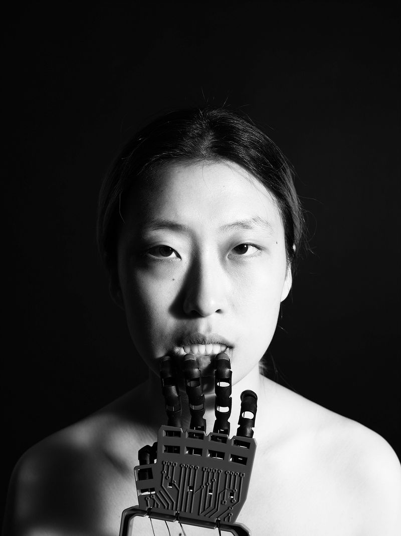 © Pauline Batista - The Algorithm Will See You Now IV Silver gelatin print mounted on di-bond 90 x 120 cm