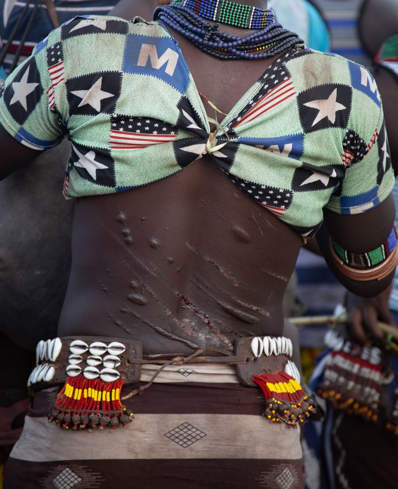 © Anthea Spivey - Image from the Hamer Bull Jumping Ceremony - Ethiopia photography project