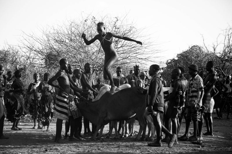 © Anthea Spivey - Image from the Hamer Bull Jumping Ceremony - Ethiopia photography project