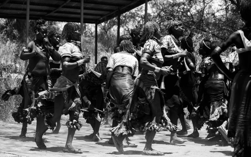 © Anthea Spivey - Image from the Hamer Bull Jumping Ceremony - Ethiopia photography project