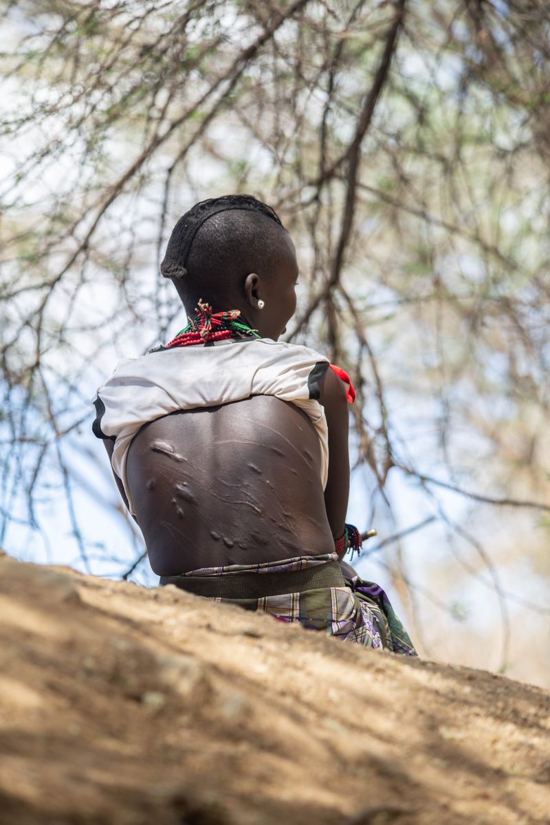 © Anthea Spivey - Image from the Hamer Bull Jumping Ceremony - Ethiopia photography project