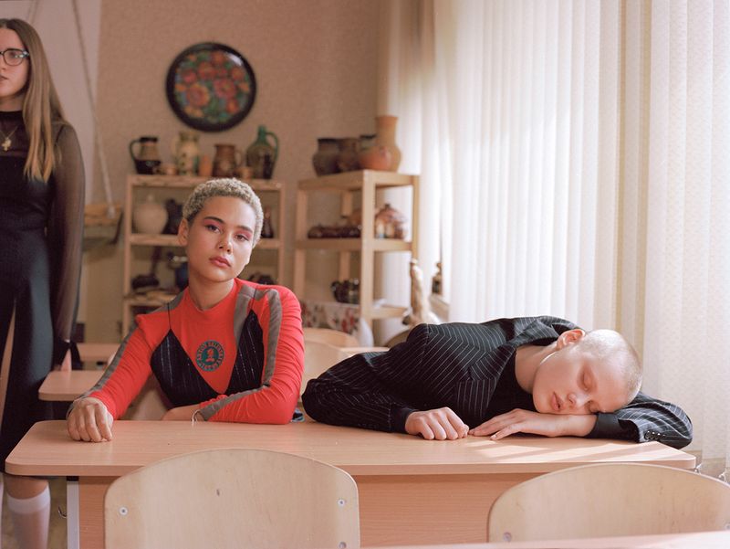 © Join The Cool creative collective - Image from the Vinietka (Ukrainian graduation album) photography project