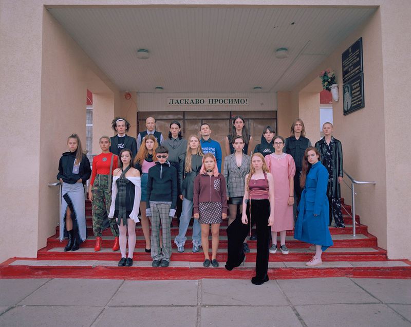 © Join The Cool creative collective - Image from the Vinietka (Ukrainian graduation album) photography project