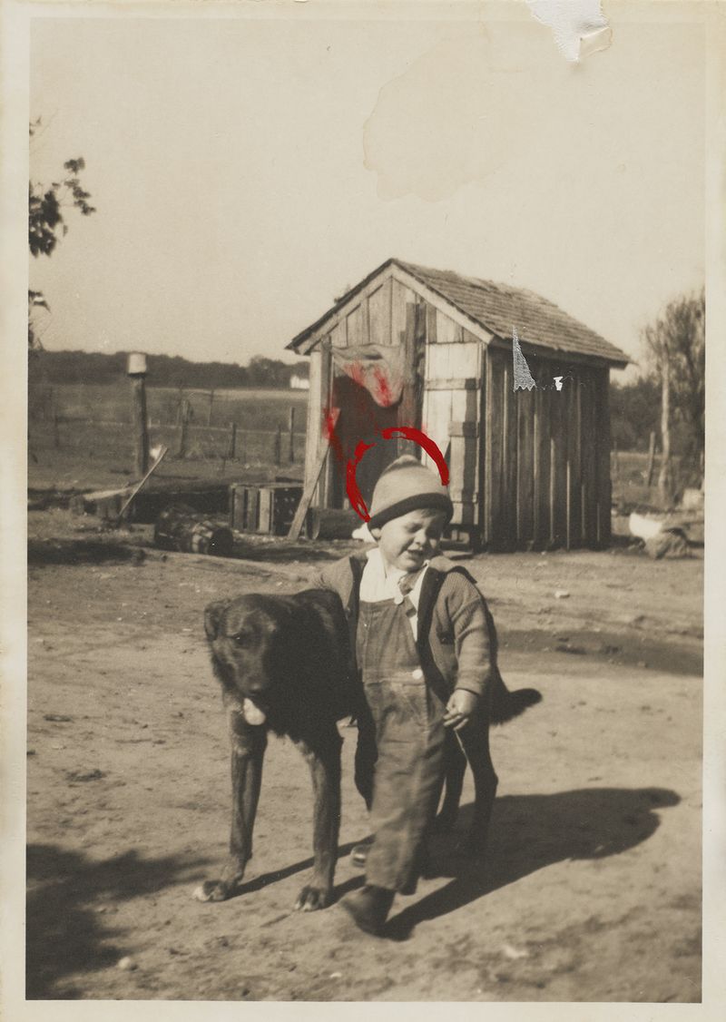 © Cody Bratt - "Alpha II (Reprise)", 2023, Coffee toned silver print from archive with acrylic