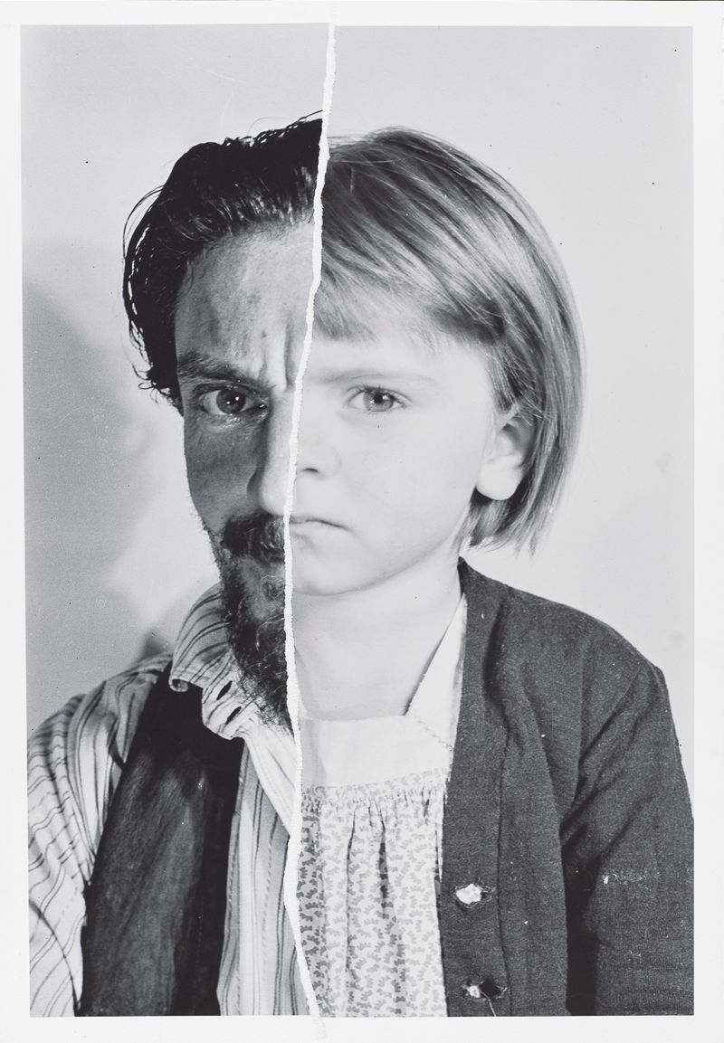© Cody Bratt - "Father & Daughter", 2019, Inkjet prints with mixed media
