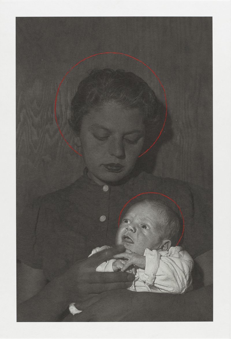 © Cody Bratt - "The Blessed Child", 2020, Pigment print on Japanese kozo paper with acrylic