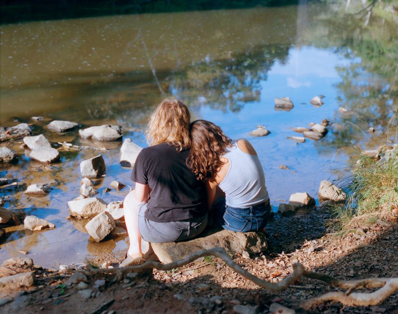 © Madison Speyer - Hope and Dana beside the Eno River