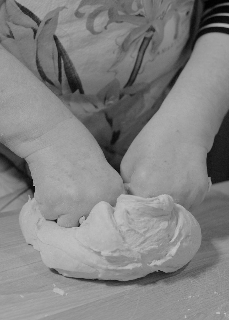 © Martina Lajczak - „Dough“, 2024.My Mother preparing the dough for pierogi, one of the most traditional Polish dishes.