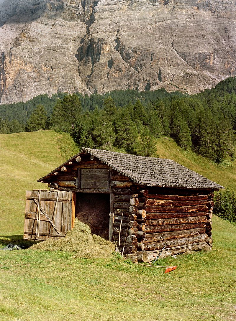 © Claudia Mann - Fresh hay ready for the winter months at the Armentara Meadows.