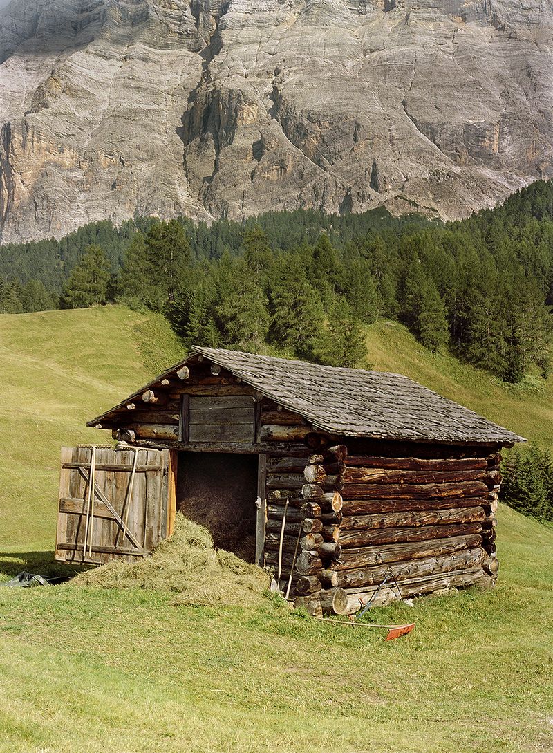 © Claudia Mann - Fresh hay ready for the winter months at the Armentara Meadows.