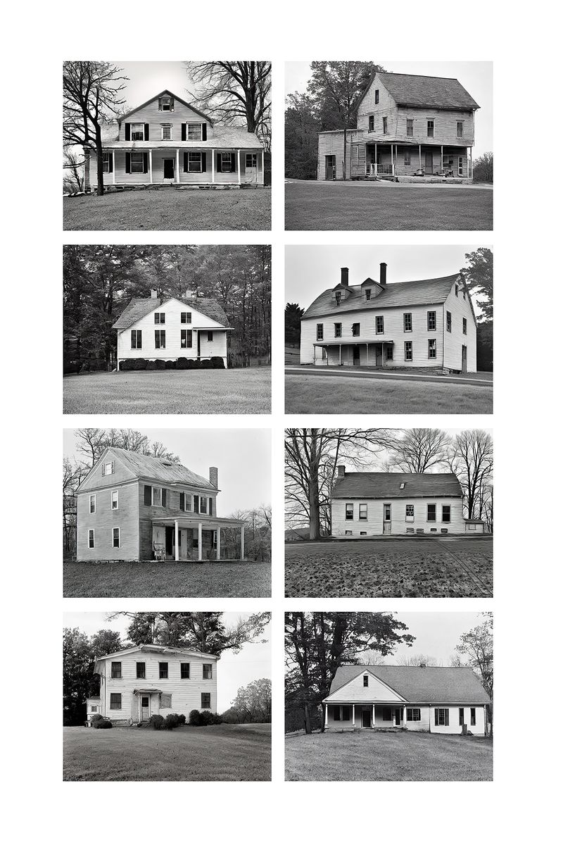 © Craig Ames - House near Kutztown, Pennsylvania. (Possibly After Bernd and Hilla Becher)