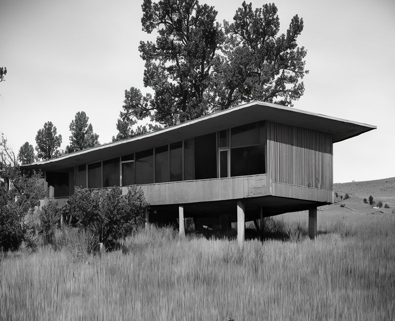 © Craig Ames - Tract House, Boulder County, Colorado. (Possibly After Robert Adams)