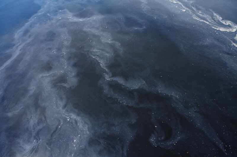 © Myriam Meloni - The "Riachuelo's" waters, where the body of Ezequiel was found a few weeks later his disappearance.