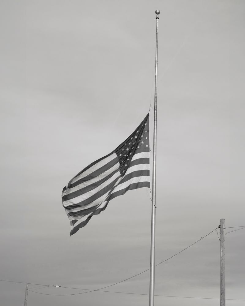 © Genavieve Heywood - to the flag