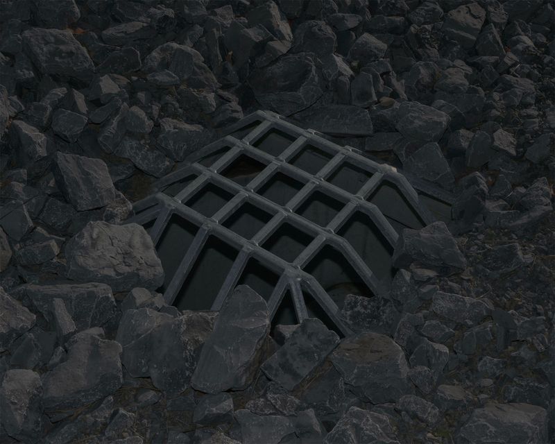 © Anton Bou - I came across that grid after it exploded.