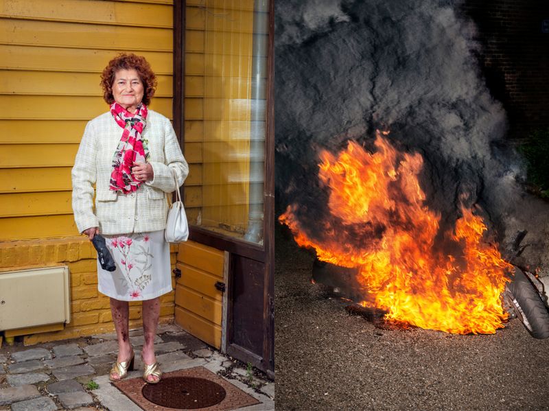 © Jean-Marc Caimi & Valentina Piccinni - Image from the Franchement photography project