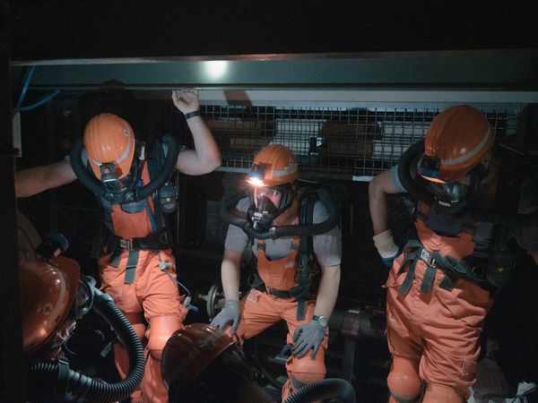 © Arne Piepke - To simulate conditions in the mines, a temperature of up to 40 degrees is set in some rooms.