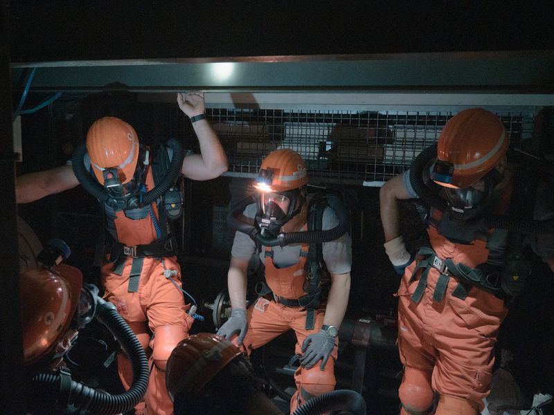 © Arne Piepke - To simulate conditions in the mines, a temperature of up to 40 degrees is set in some rooms.