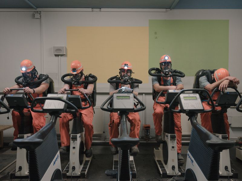 © Arne Piepke - The exercises are enormously physically demanding. That's why most workouts last no longer than two hours.