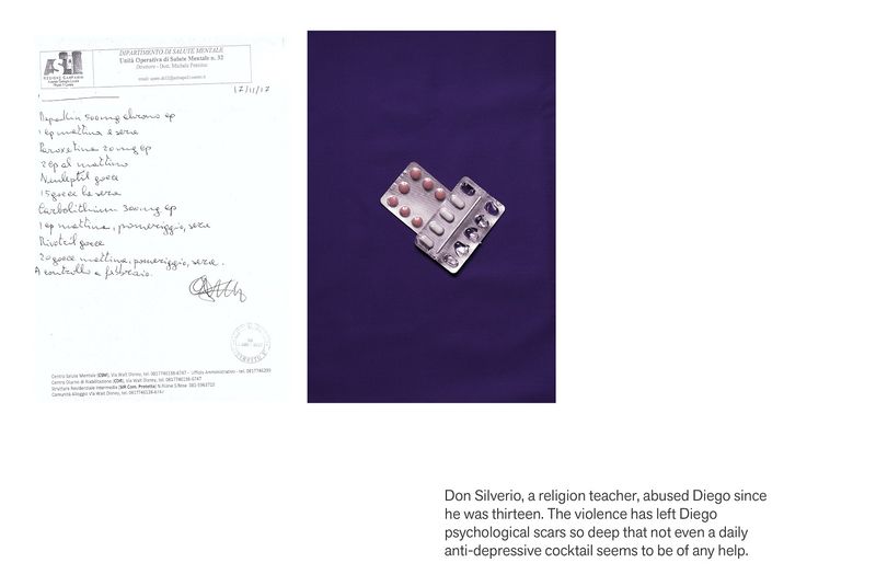 © Tomaso Clavarino - Abuses often lead to psychological problem. Like Diego's case