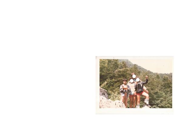 © Tomaso Clavarino - An archival photo showing Francesco, and some friends, at the age of the first abuse