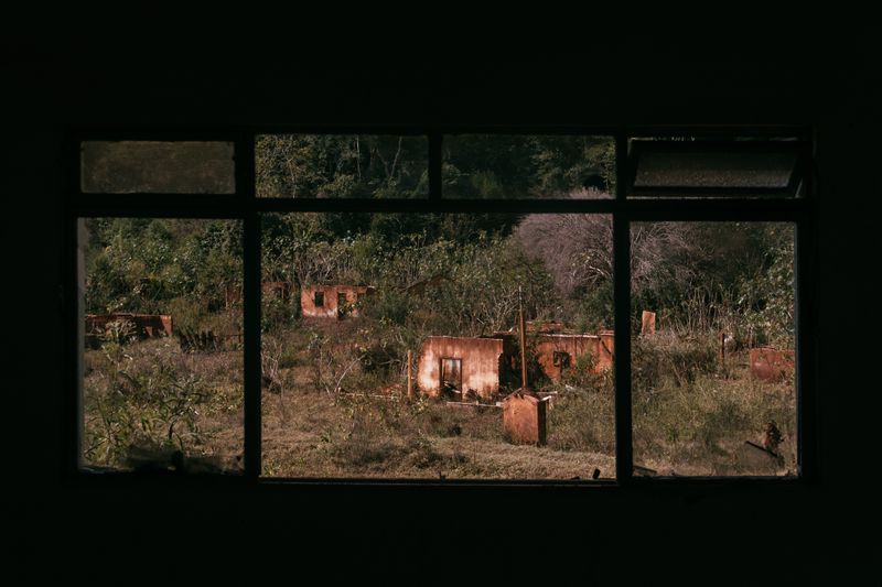 © Fernanda Brandão - View of the ruins of the city of Paracatu de Baixo through the window of the municipal school.
