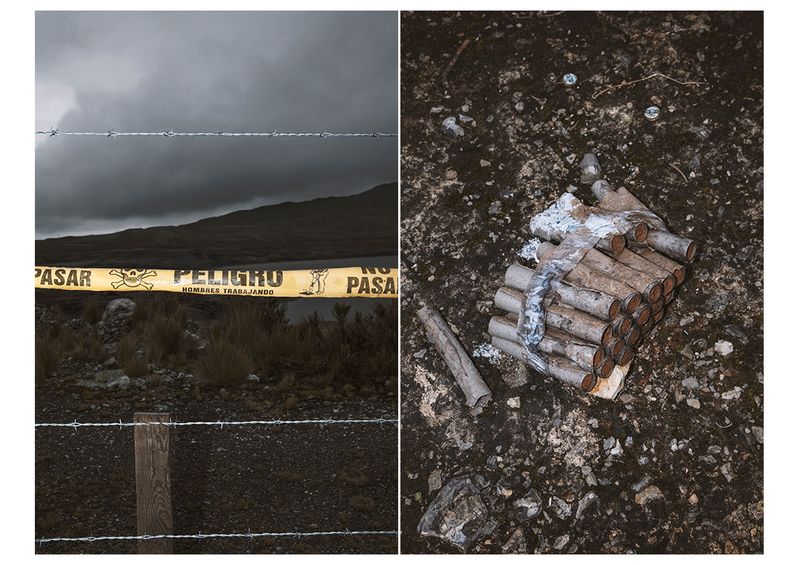 © Stefano Sbrulli - Image from the El plomo dentro photography project