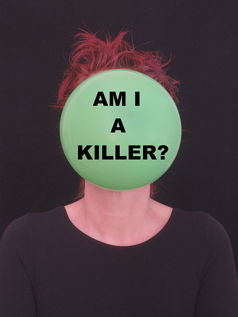 © bruna ginammi - Selfportrait Every year thousands of birds are killed by soft plastic