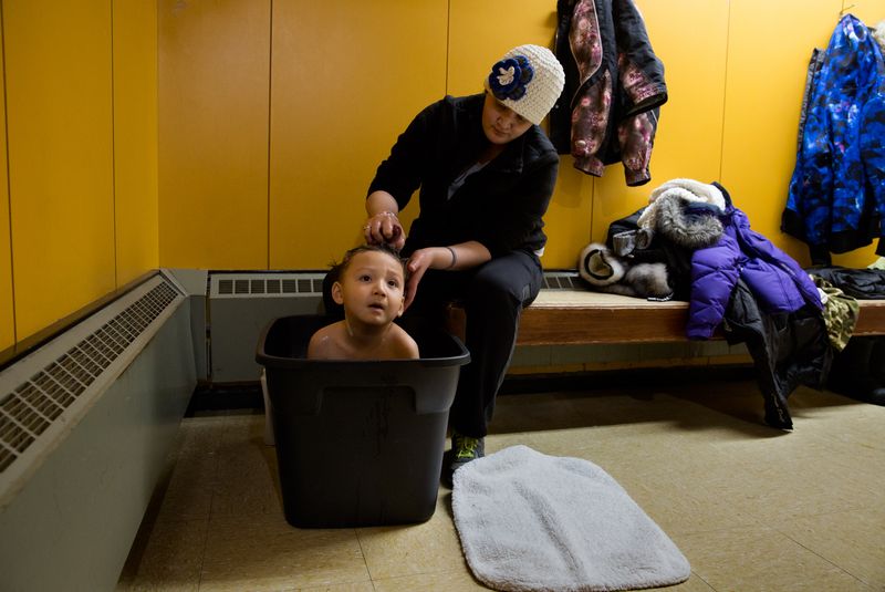 © Nima Taradji - Image from the Shishmaref: A Native American Struggle photography project