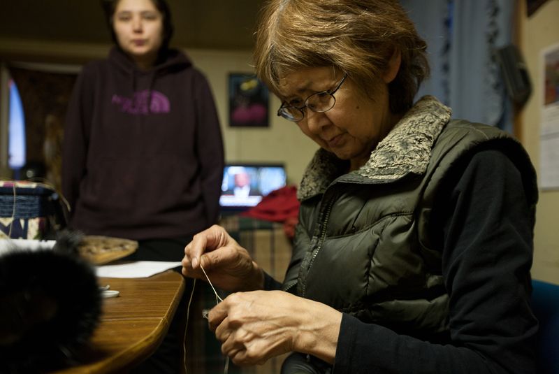 © Nima Taradji - Image from the Shishmaref: A Native American Struggle photography project