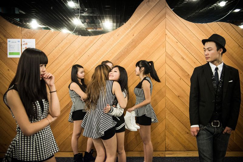 © Agnese Morganti - Milan, a Chinese dance crew at a K-Pop dance contest.