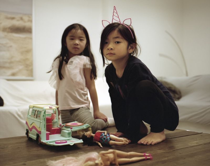 © Hailey Ip - Unicorns and Barbies make their world go round.