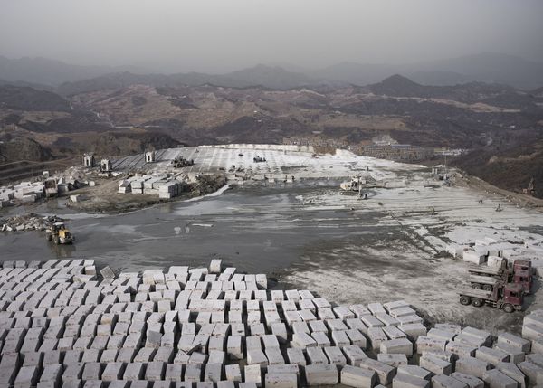 © Pang Hai - Quarry: one of the few still in operation, hidden in the mountains, but I founded it.