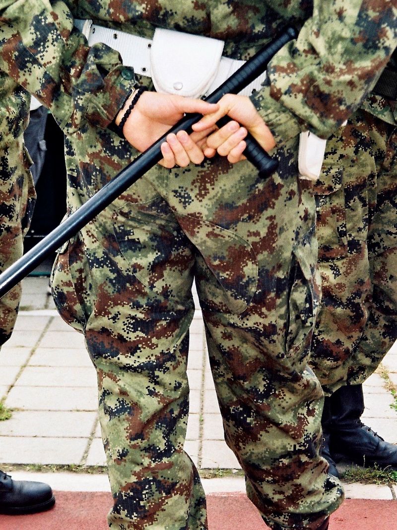© Filip Bojovic - Serbian army man wearing a Serbian Orthodox rosary bracelet.