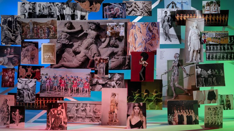© Kim Hoeckele - Amazons, Archival Pigment Print, 40 x 71 inches, 2023