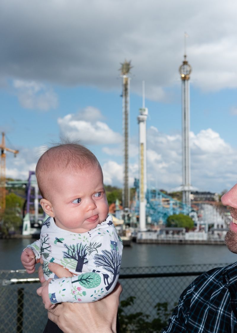 © Linda Forsell - Fanta in front of Gröna Lund!