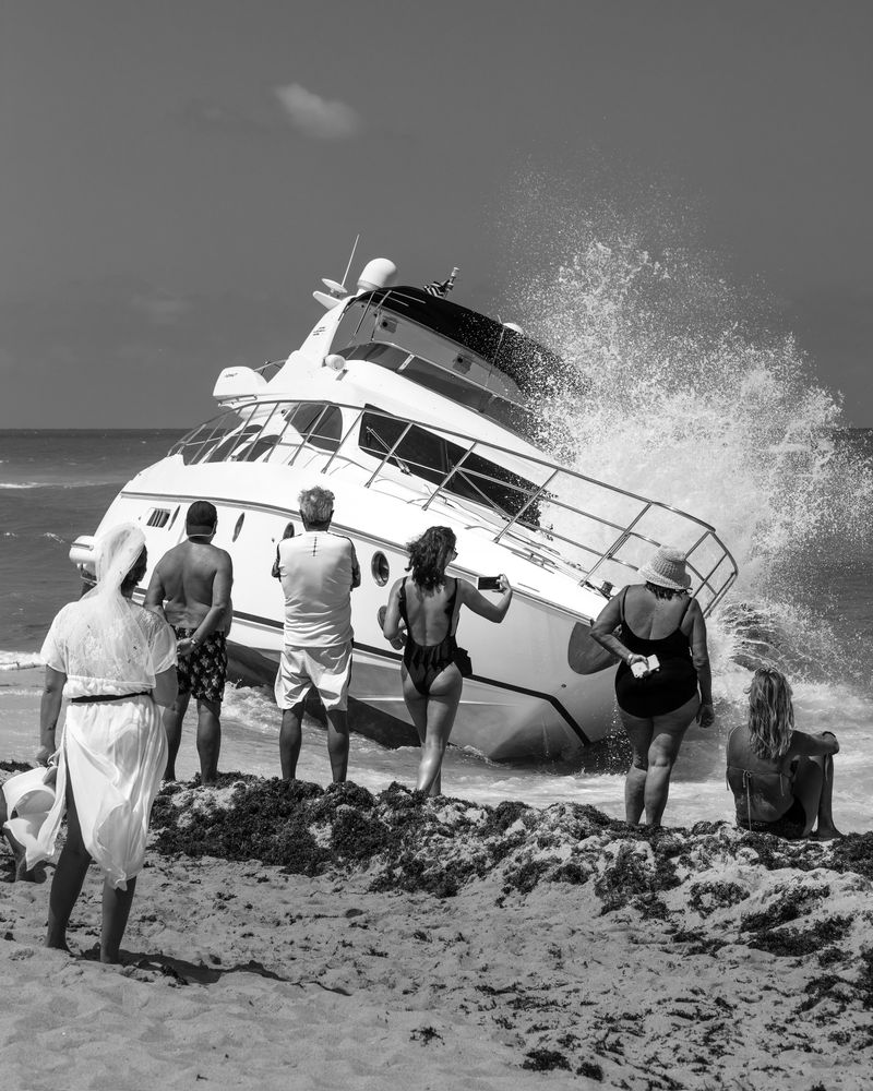 © Anastasia Samoylova - Beached Boat, 2019