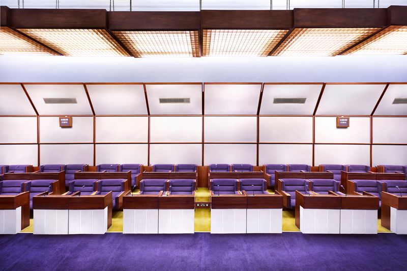 © Luca Zanier - Image from the Corridors of Power photography project