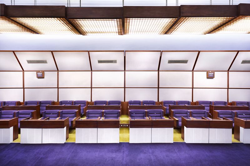 © Luca Zanier - Image from the Corridors of Power photography project