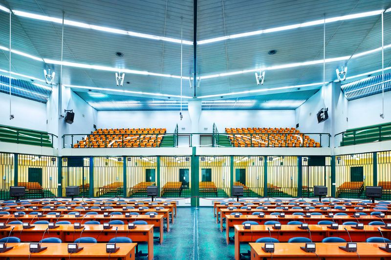 © Luca Zanier - Image from the Corridors of Power photography project