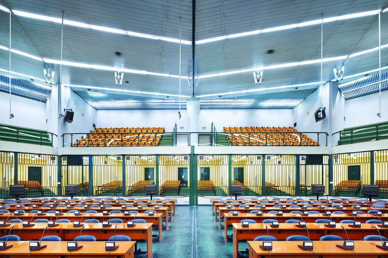 © Luca Zanier - Image from the Corridors of Power photography project