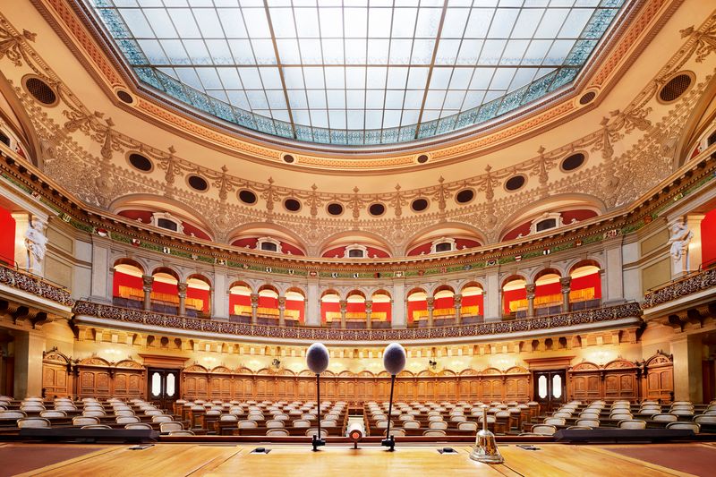 © Luca Zanier - Image from the Corridors of Power photography project